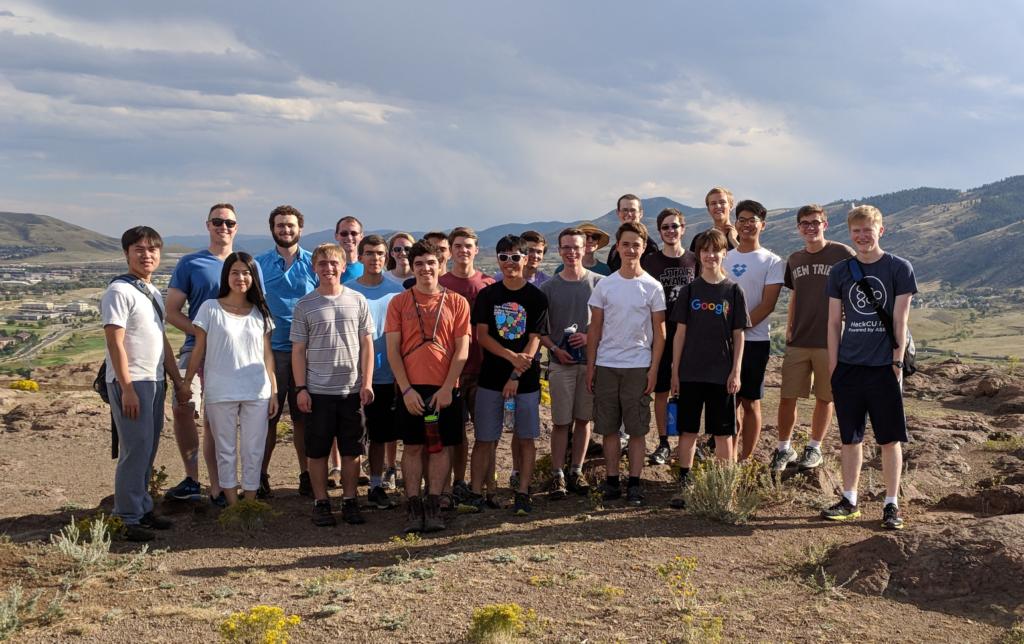 We don't just code, we have fun events as well such as this hike up South Table.